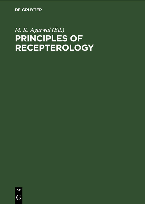 Cover Principles of recepterology
