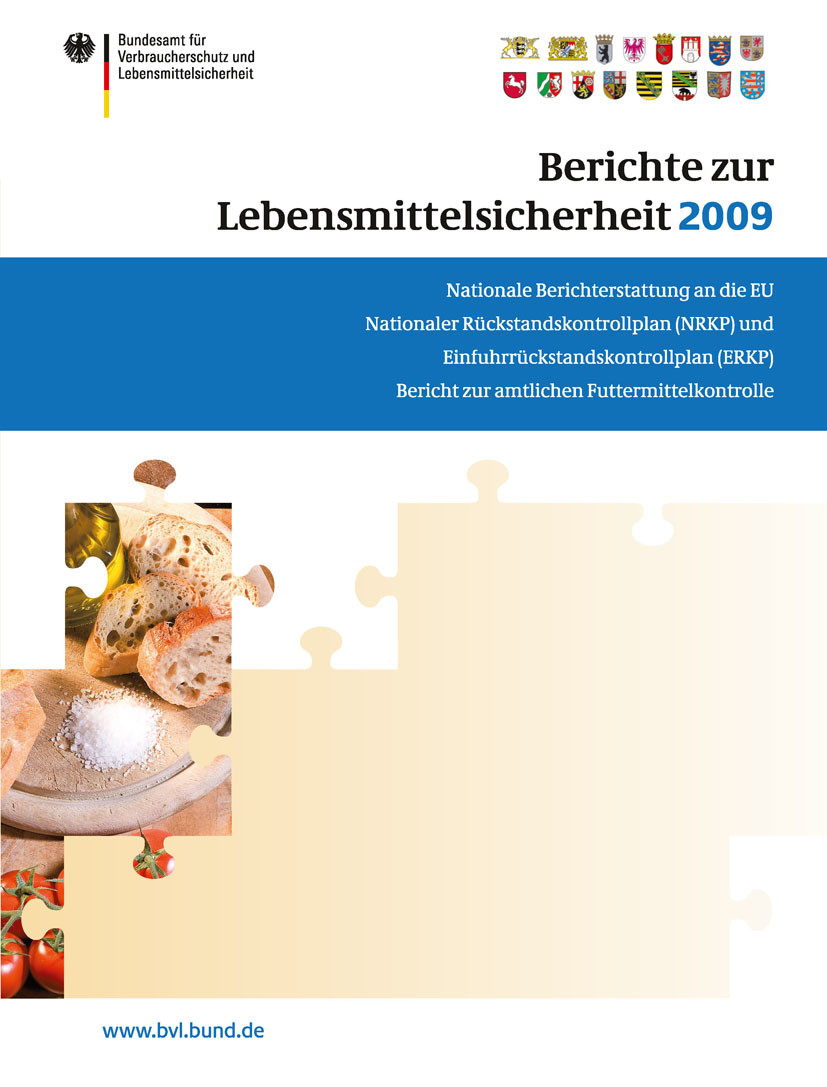 Cover Berichte zur Lebensmittelsicherheit 2009