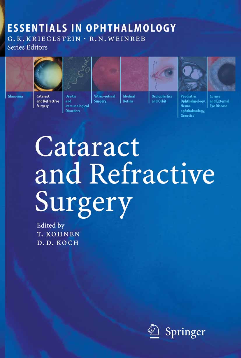 Cover Cataract and Refractive Surgery