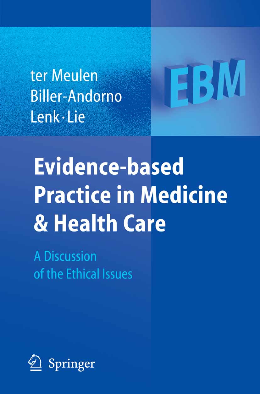 Cover Evidence-based Practice in Medicine and Health Care
