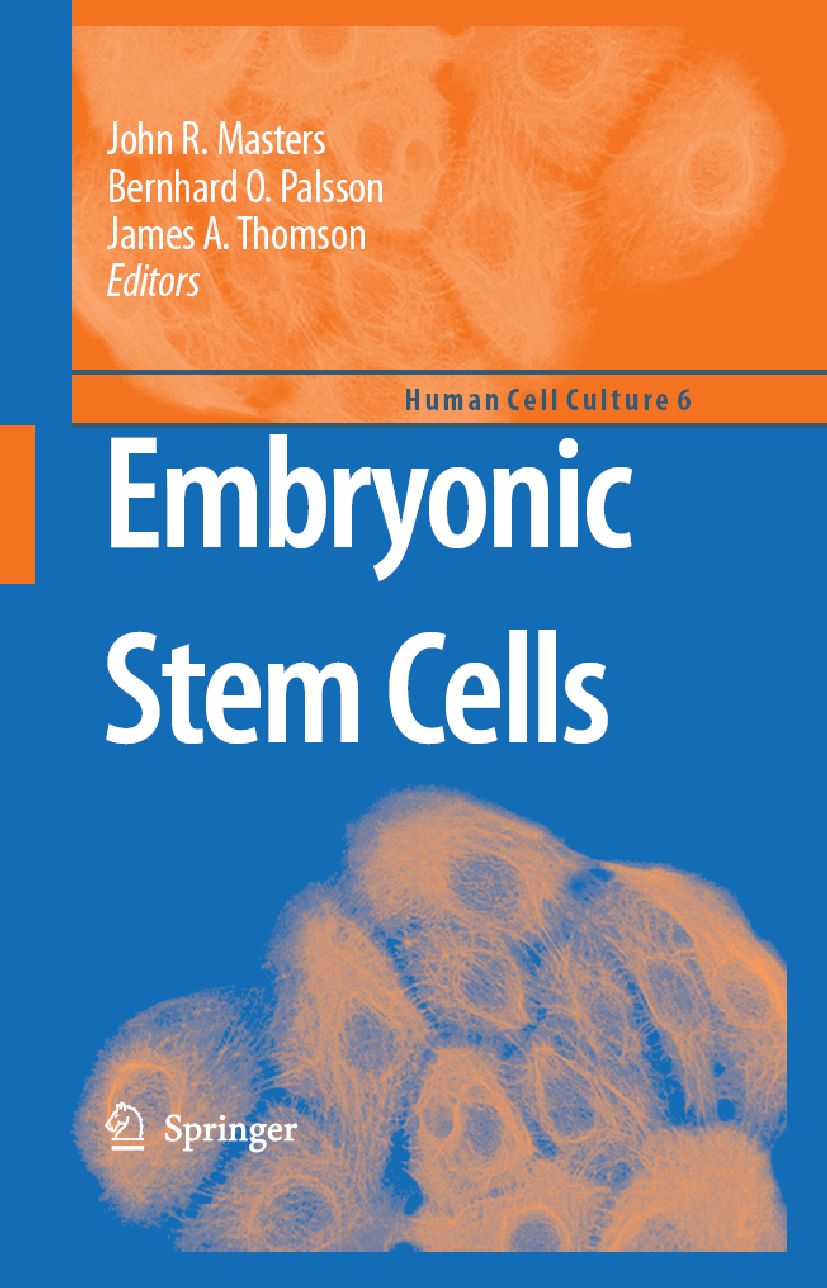 Cover Embryonic Stem Cells