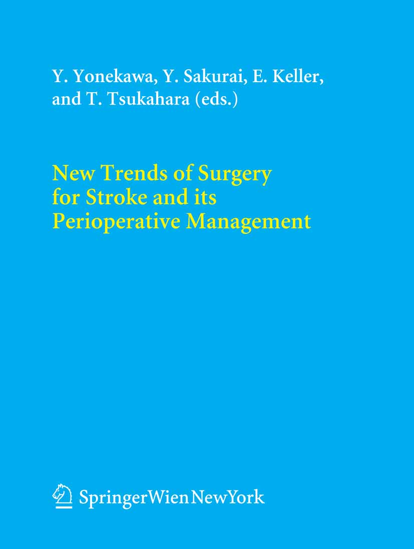 Cover New Trends of Surgery for Cerebral Stroke and its Perioperative Management