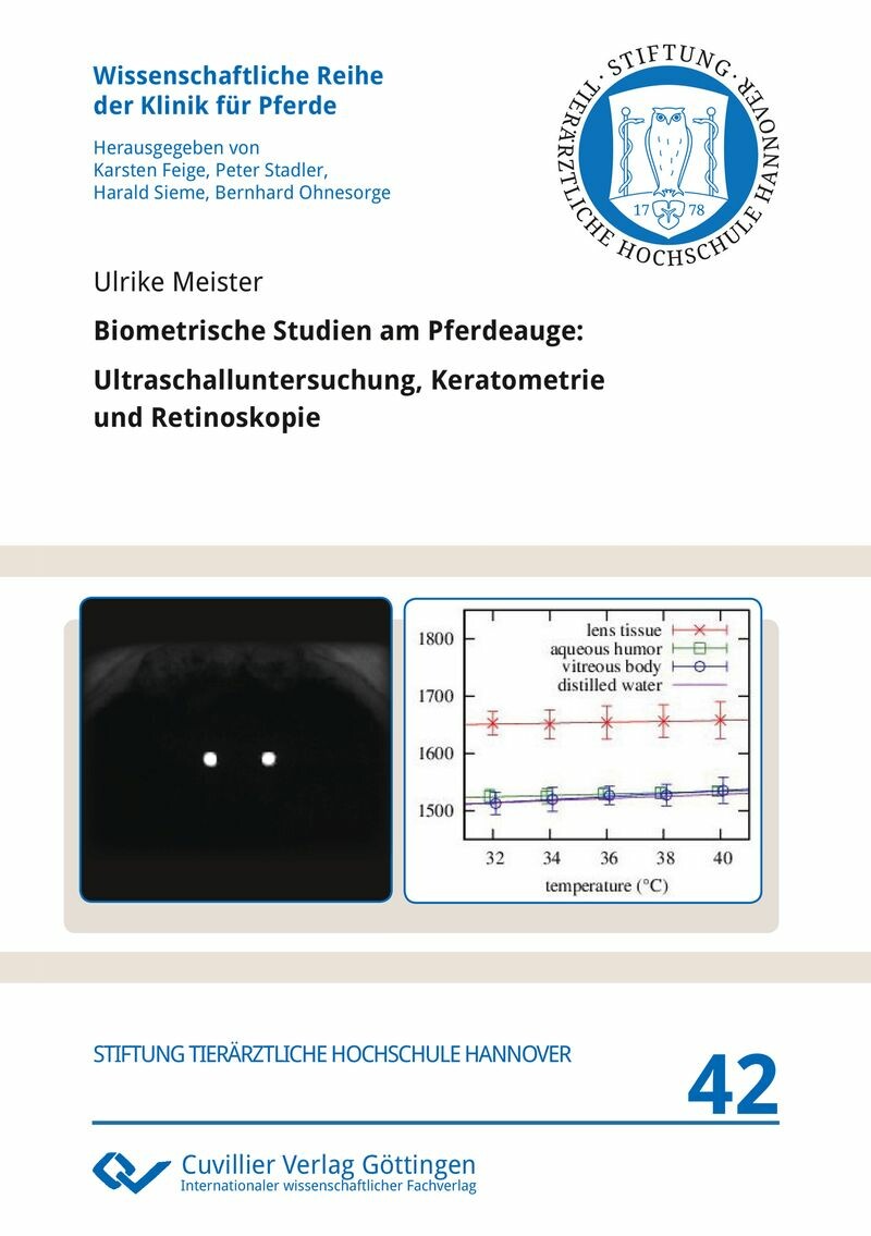 Cover Biometrische Studien am Pferdeauge