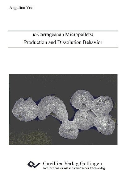 Cover k-Carrageenan Micropellets: Production and Dissolution Behavior