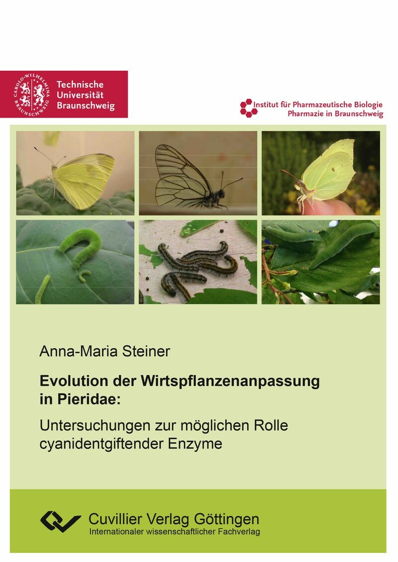 Cover Evolution der Wirtspflanzenanpassung in Pieridae