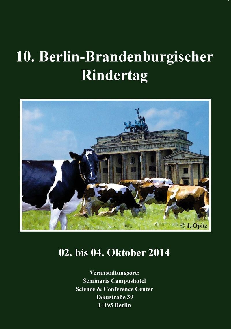 Cover 10. Berlin-Brandenburgischer Rindertag