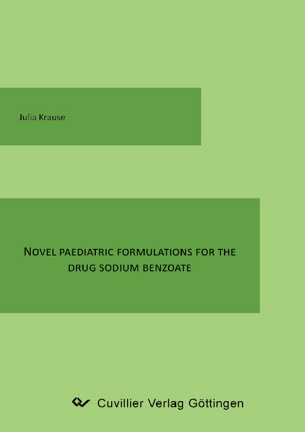 Cover Novel Paediatric Formulation for the Drug Sodium Benzoate
