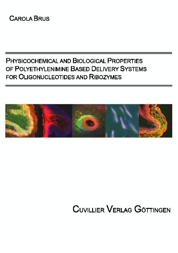 Cover Physicochemical and Biological Properties of Polyethylenimine Based Delivery Systems for Oligonucleotides and Ribozymes