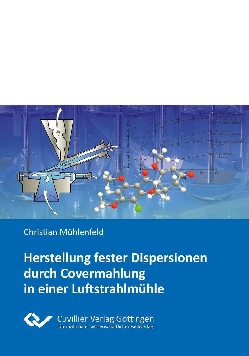 Herstellung fester Dispersionen durch Covermahlung in einer Luftstrahlmühle