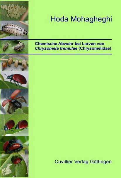 Cover Chemische Abwehr bei Larven von Chrysomela tremulae (Chrysomelidae)