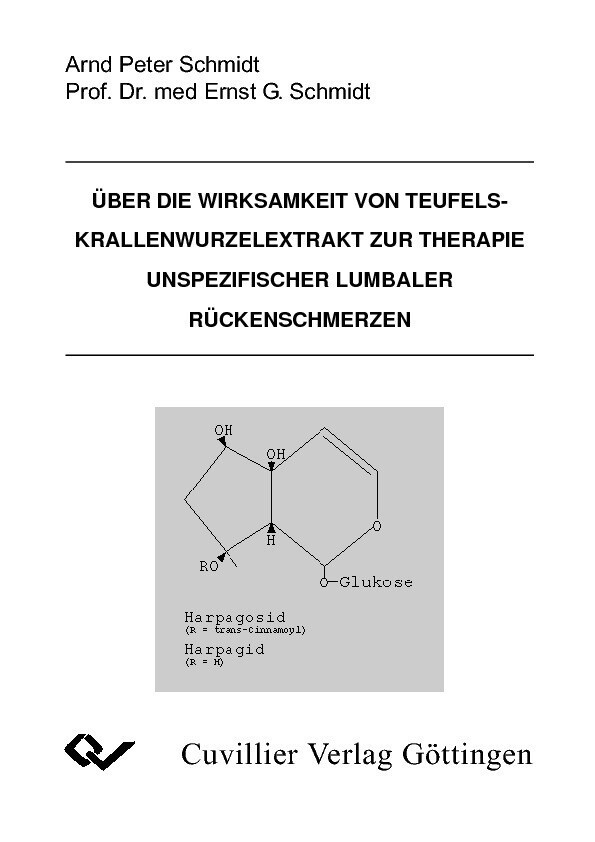 &#xDC;ber die Wirksamkeit von Teufelskrallenwurzelextrakt zur Theapie unspezifischer Lumbaler R&#xFC;ckenschmerzen