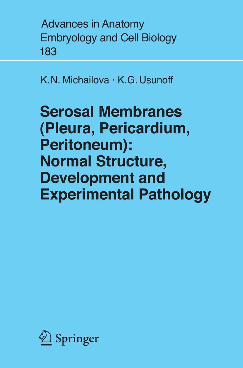 Cover Serosal Membranes (Pleura, Pericardium, Peritoneum)