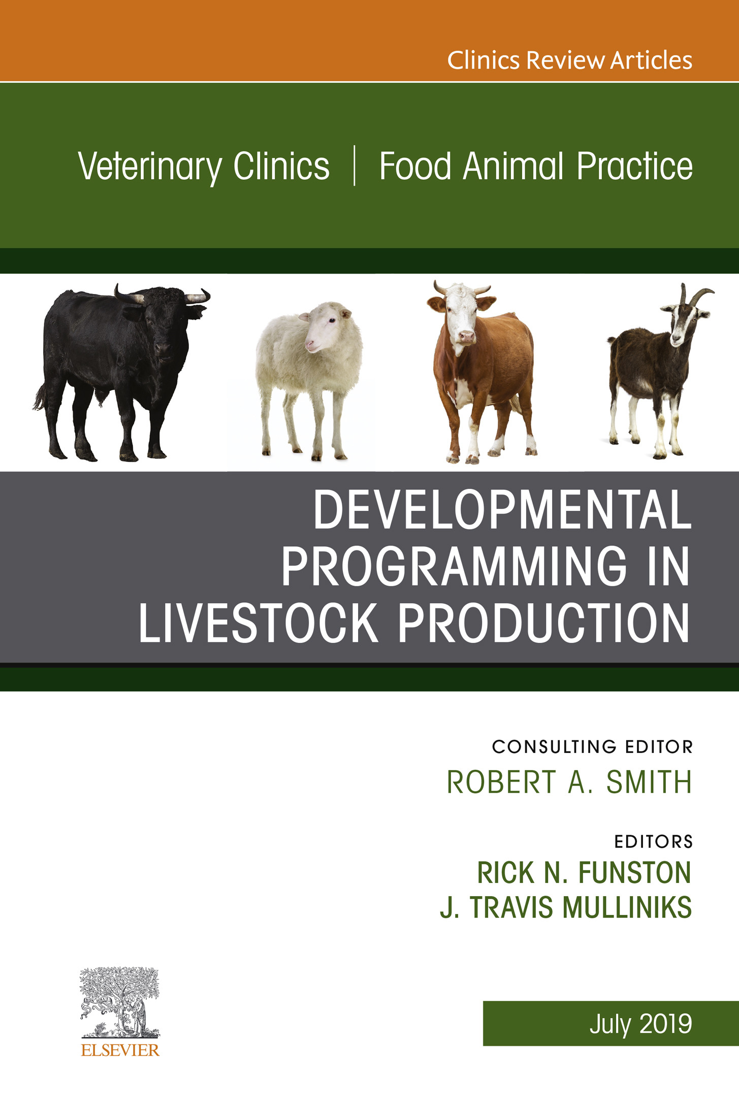 Cover Developmental Programming in Livestock Production, An Issue of Veterinary Clinics of North America: Food Animal Practice - Ebook