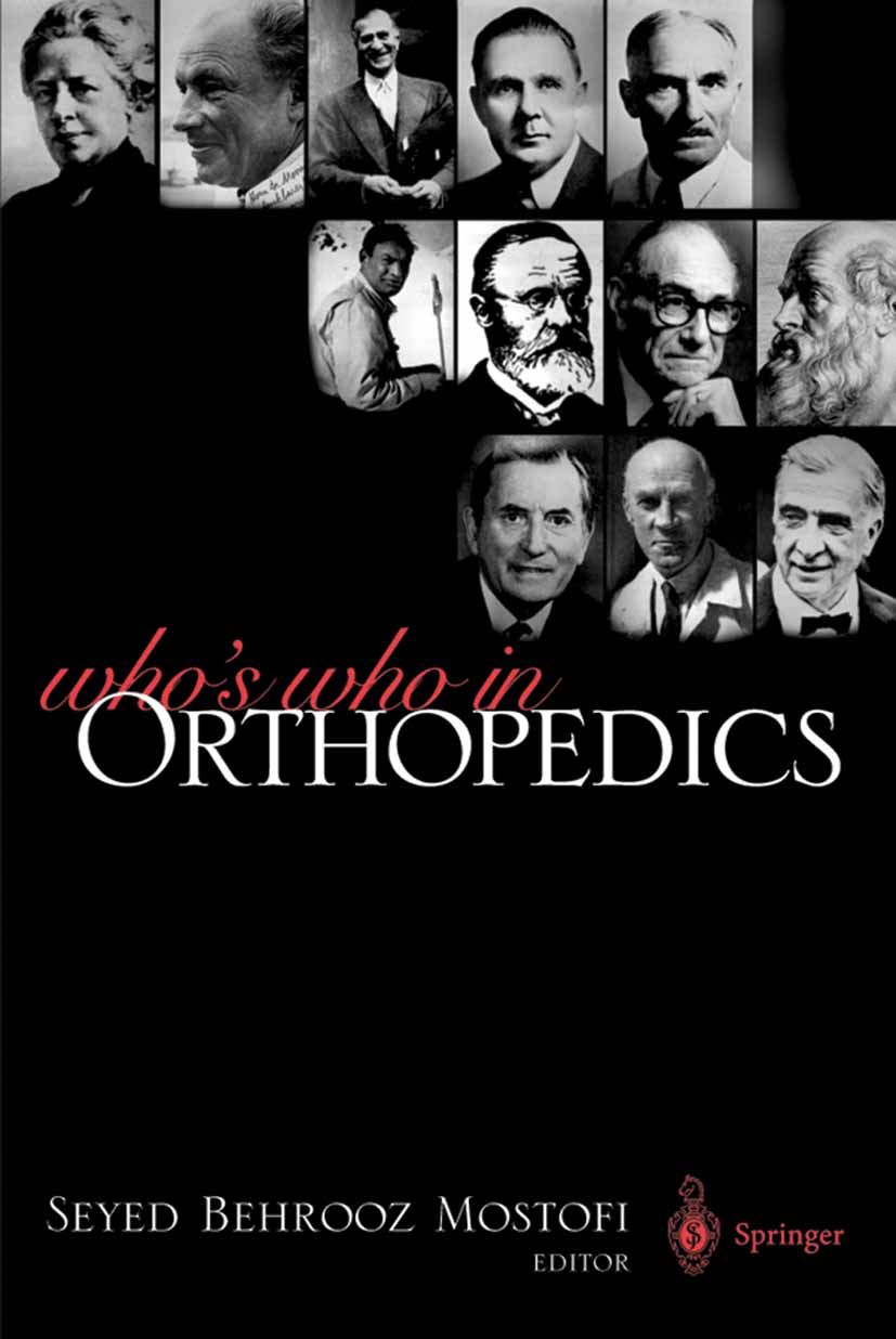 Cover Who's Who in Orthopedics