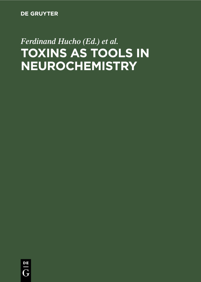 Cover Toxins as Tools in Neurochemistry