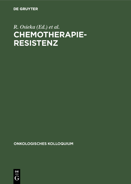 Cover Chemotherapieresistenz