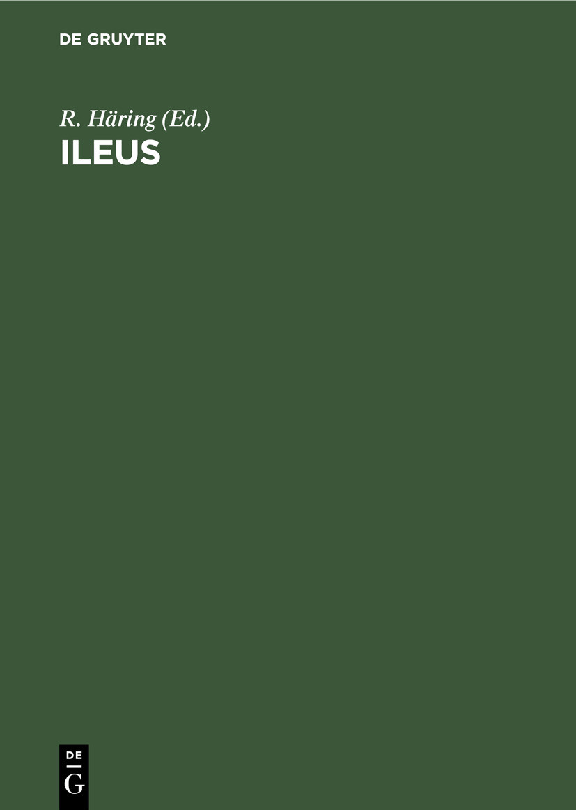 Cover Ileus