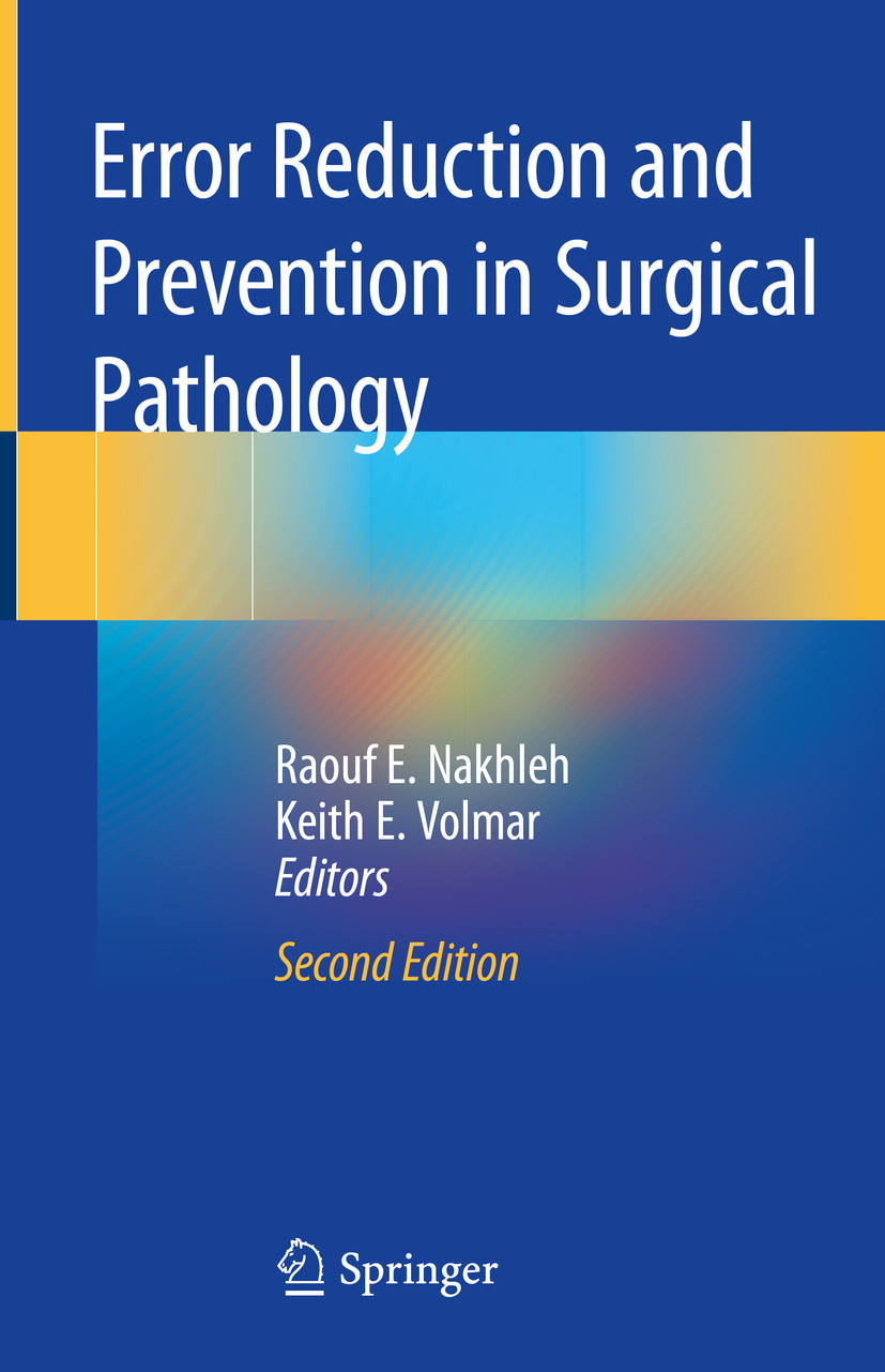 Cover Error Reduction and Prevention in Surgical Pathology