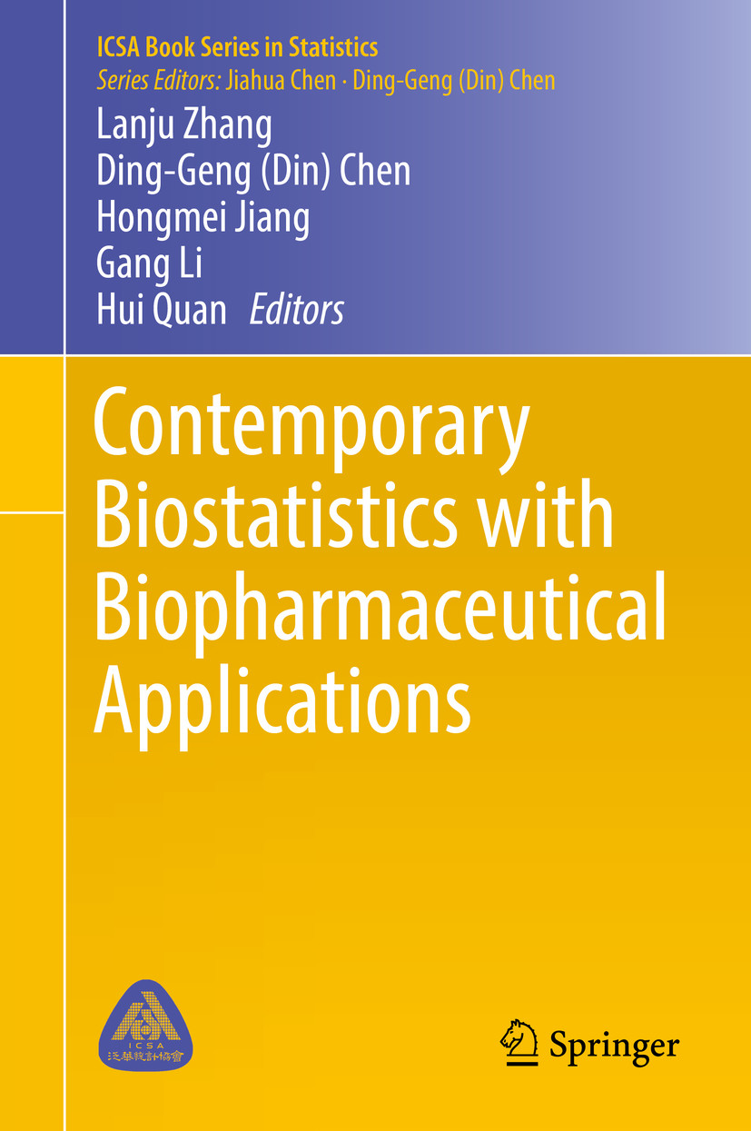 Cover Contemporary Biostatistics with Biopharmaceutical Applications