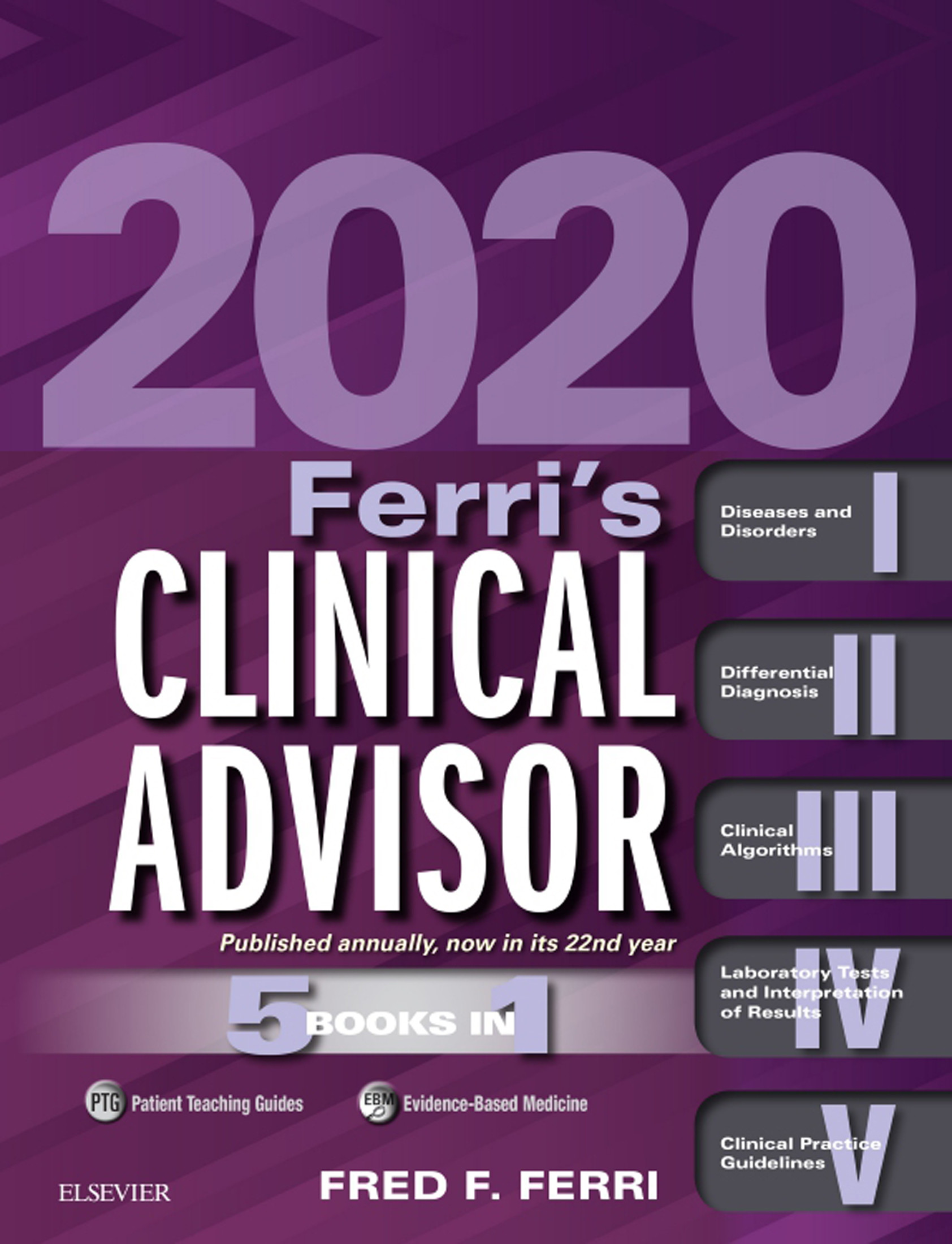 Cover Ferri's Clinical Advisor 2020 E-Book
