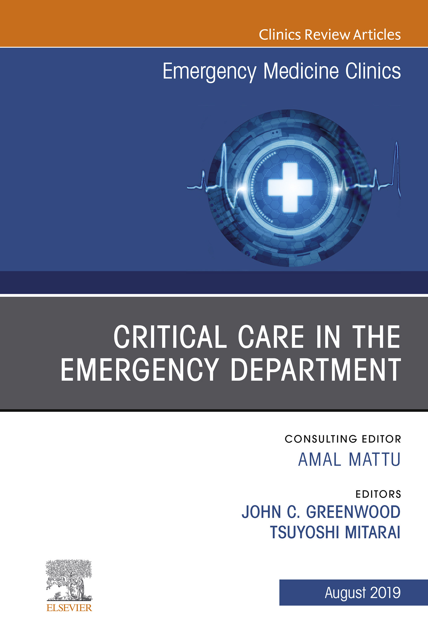 Cover Critical Care in the Emergency Department, An Issue of Emergency Medicine Clinics of North America
