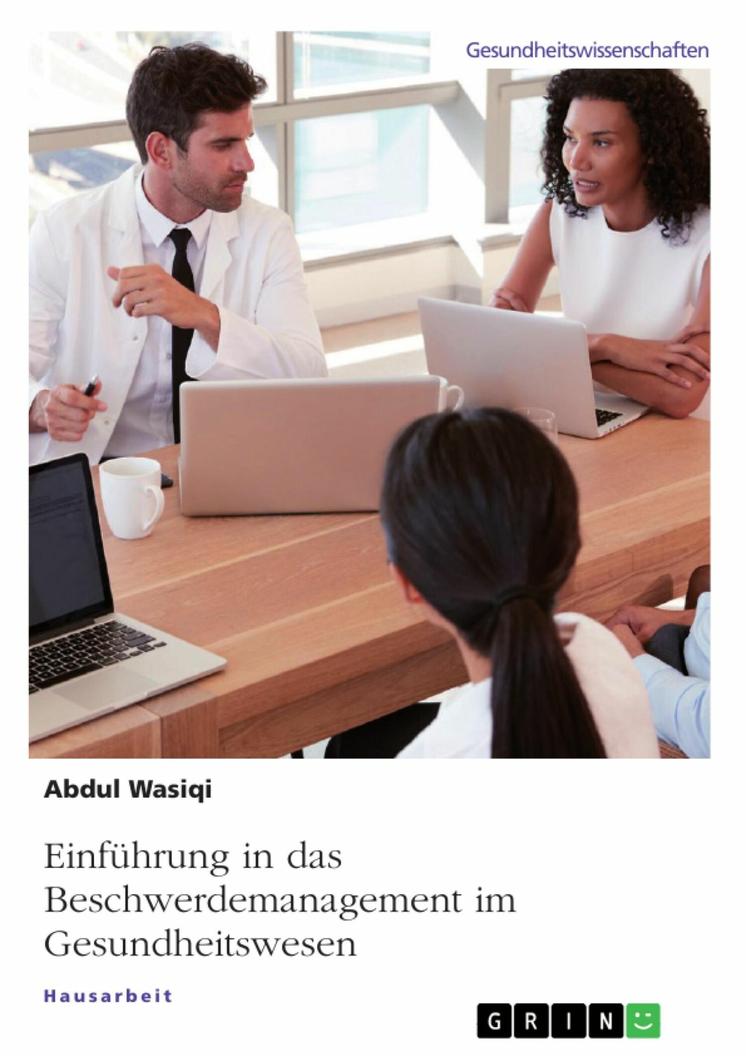 Cover Einführung in das Beschwerdemanagement im Gesundheitswesen
