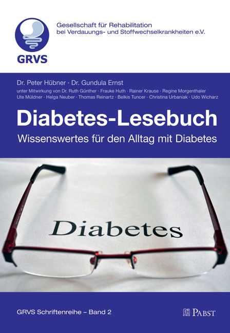 Cover Diabetes-Lesebuch - Wissenswertes für den Alltag mit Diabetes