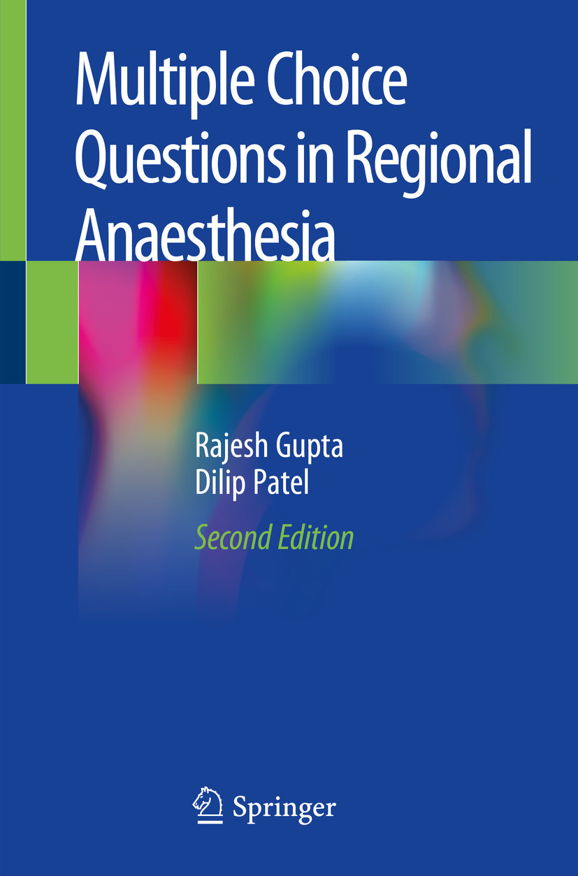 Cover Multiple Choice Questions in Regional Anaesthesia