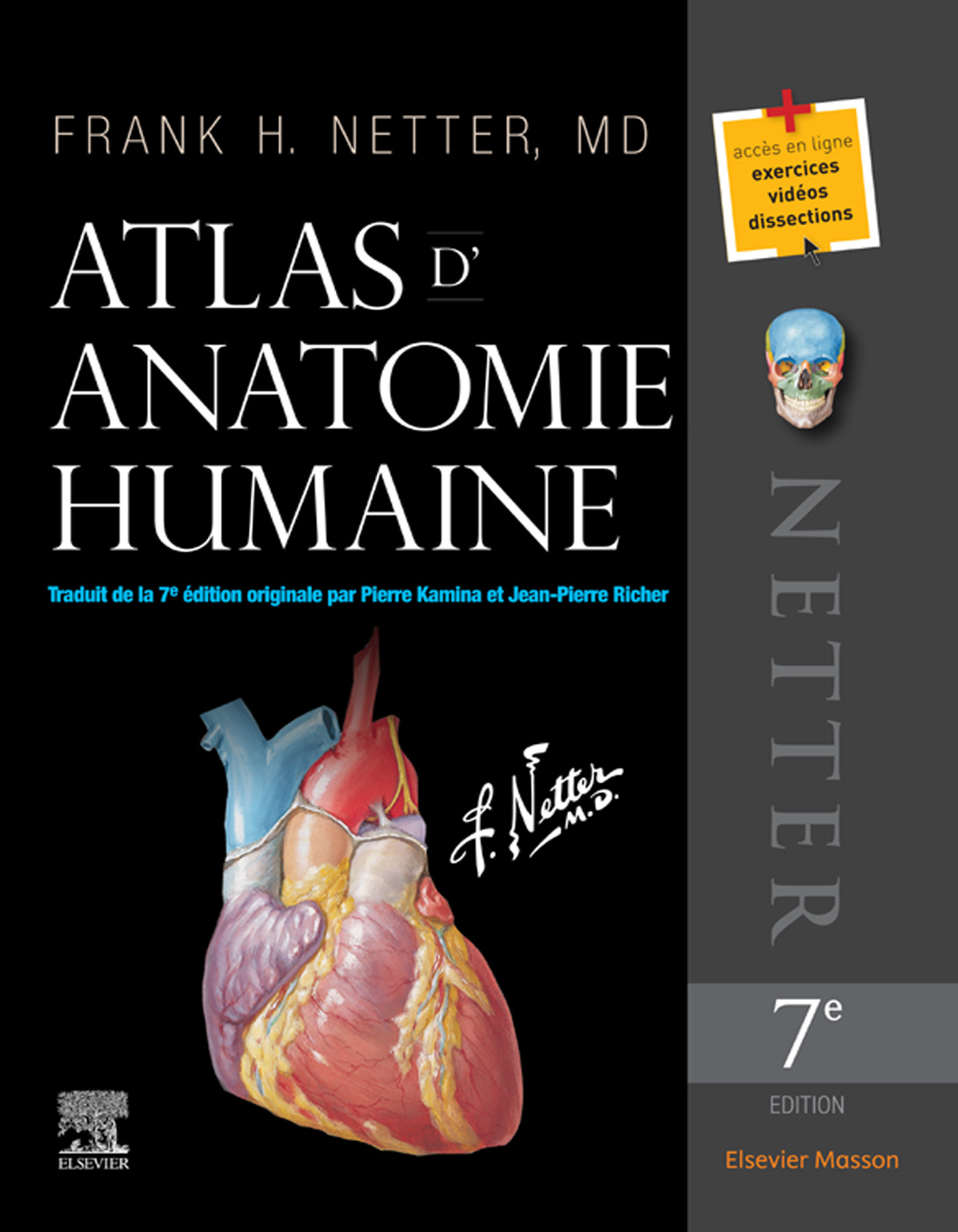 Cover Atlas d'anatomie humaine
