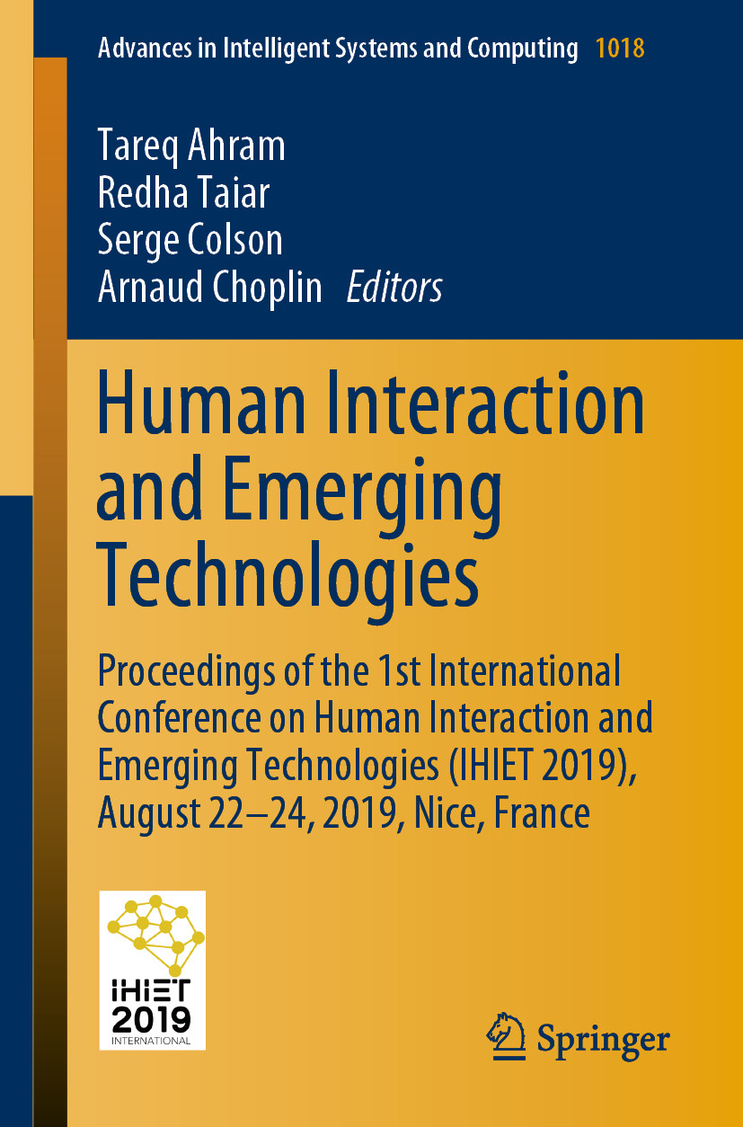 Cover Human Interaction and Emerging Technologies