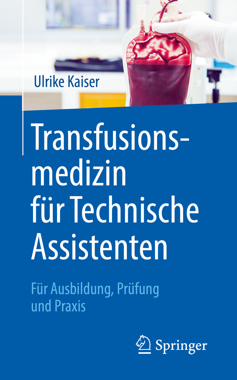 Cover Transfusionsmedizin für Technische Assistenten