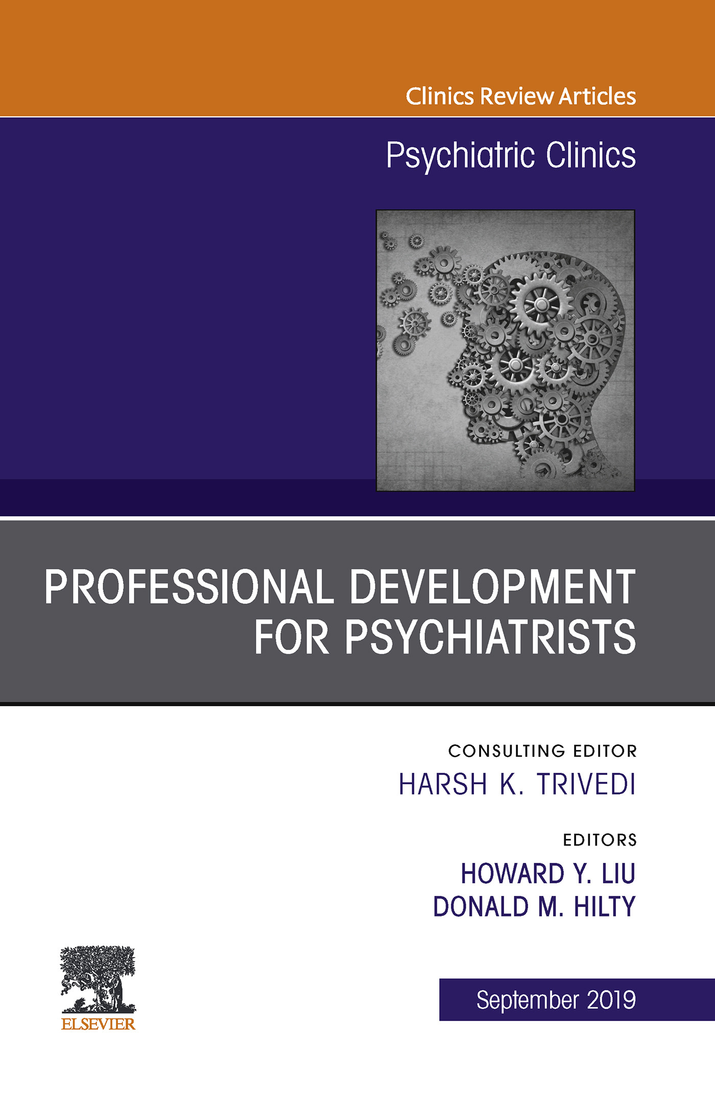 Cover Professional Development for Psychiatrists, An Issue of Psychiatric Clinics of North America, Ebook