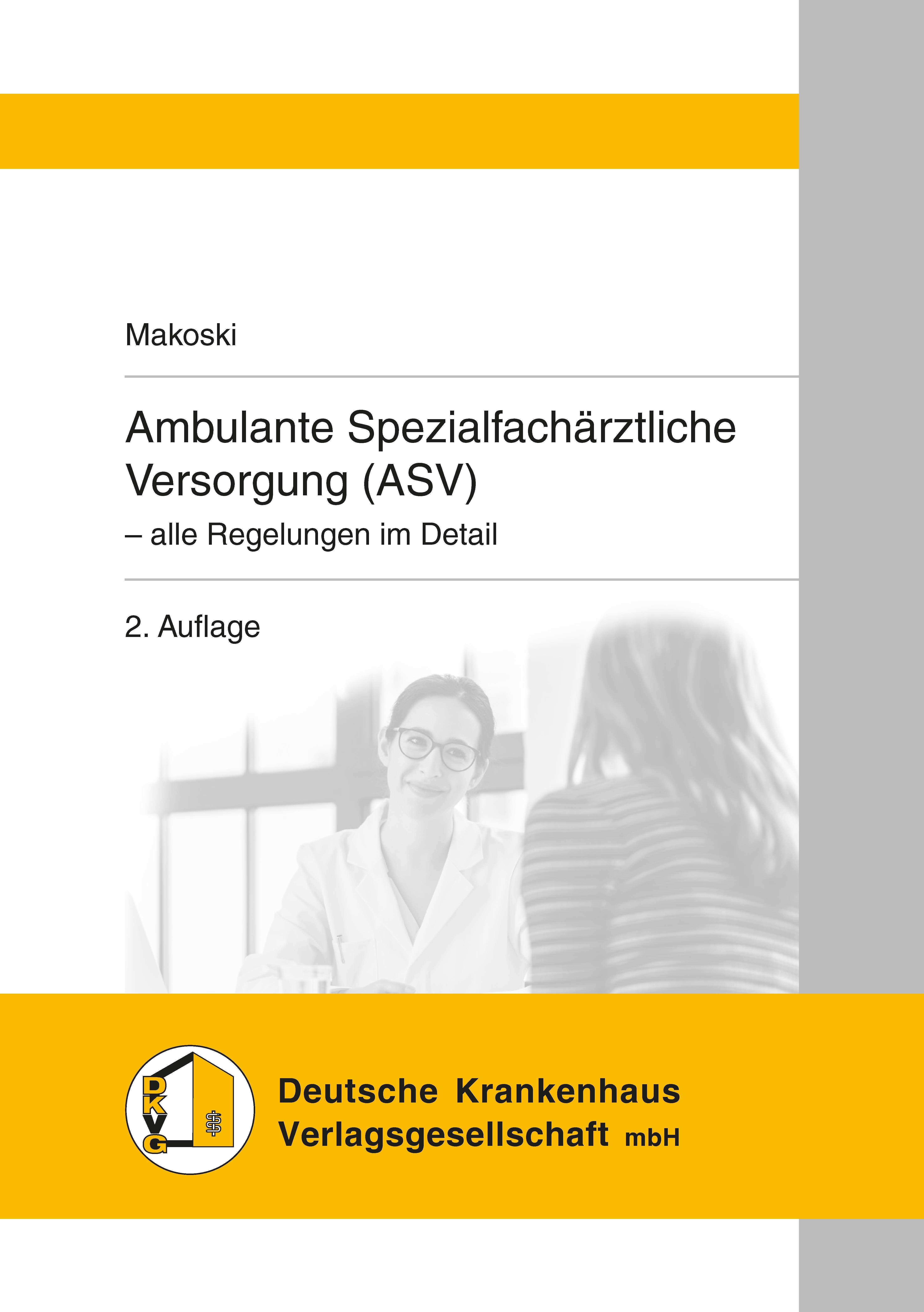 Cover Ambulante Spezialfachärztliche Versorgung (ASV)