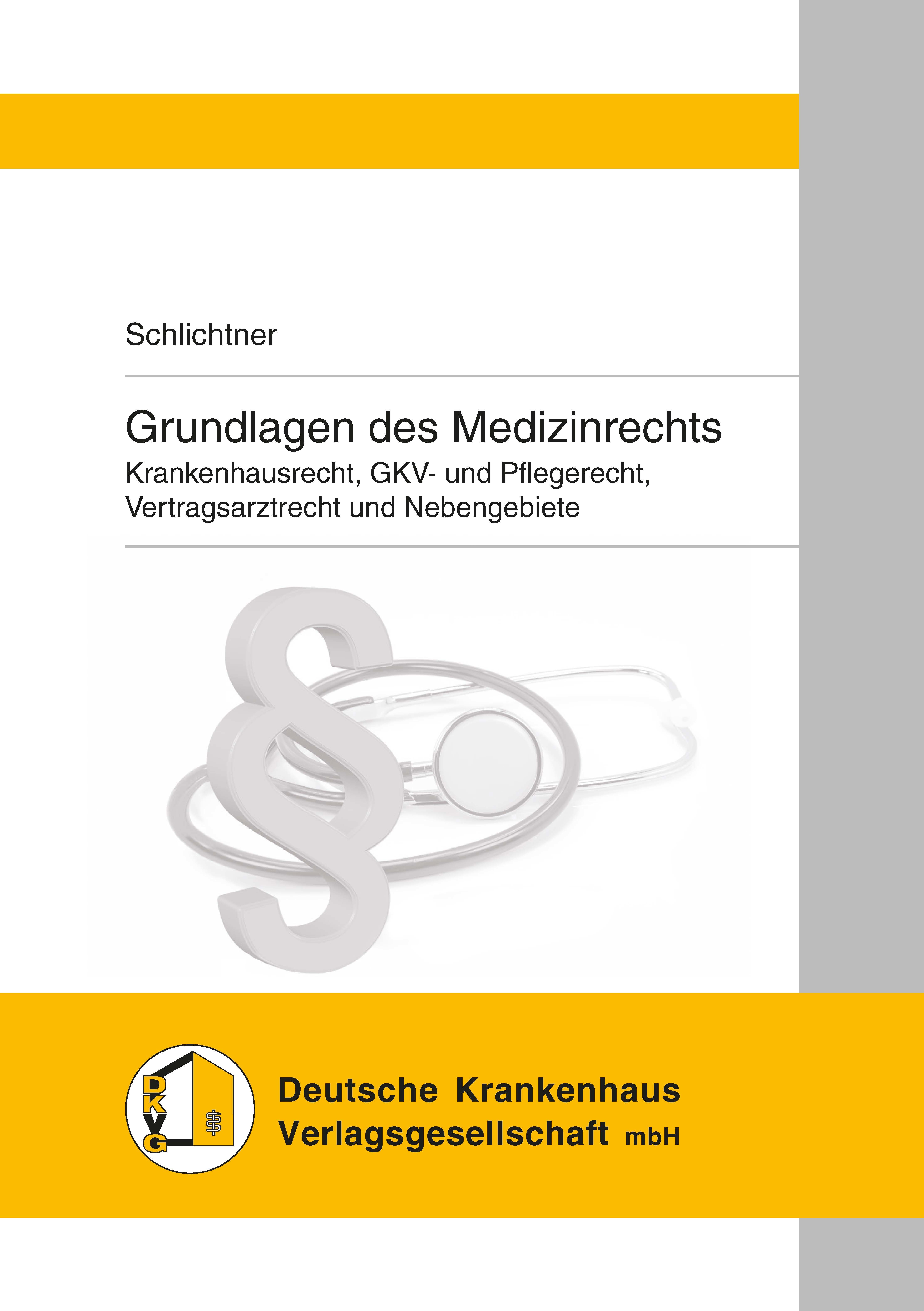 Cover Grundlagen des Medizinrechts