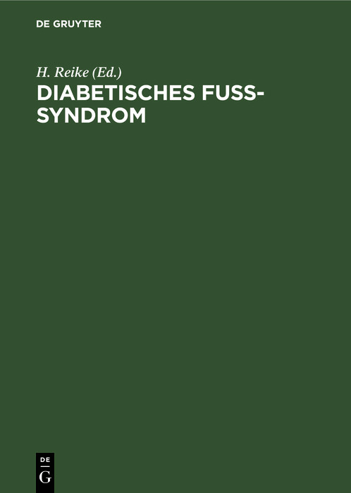 Cover Diabetisches Fuß-Syndrom