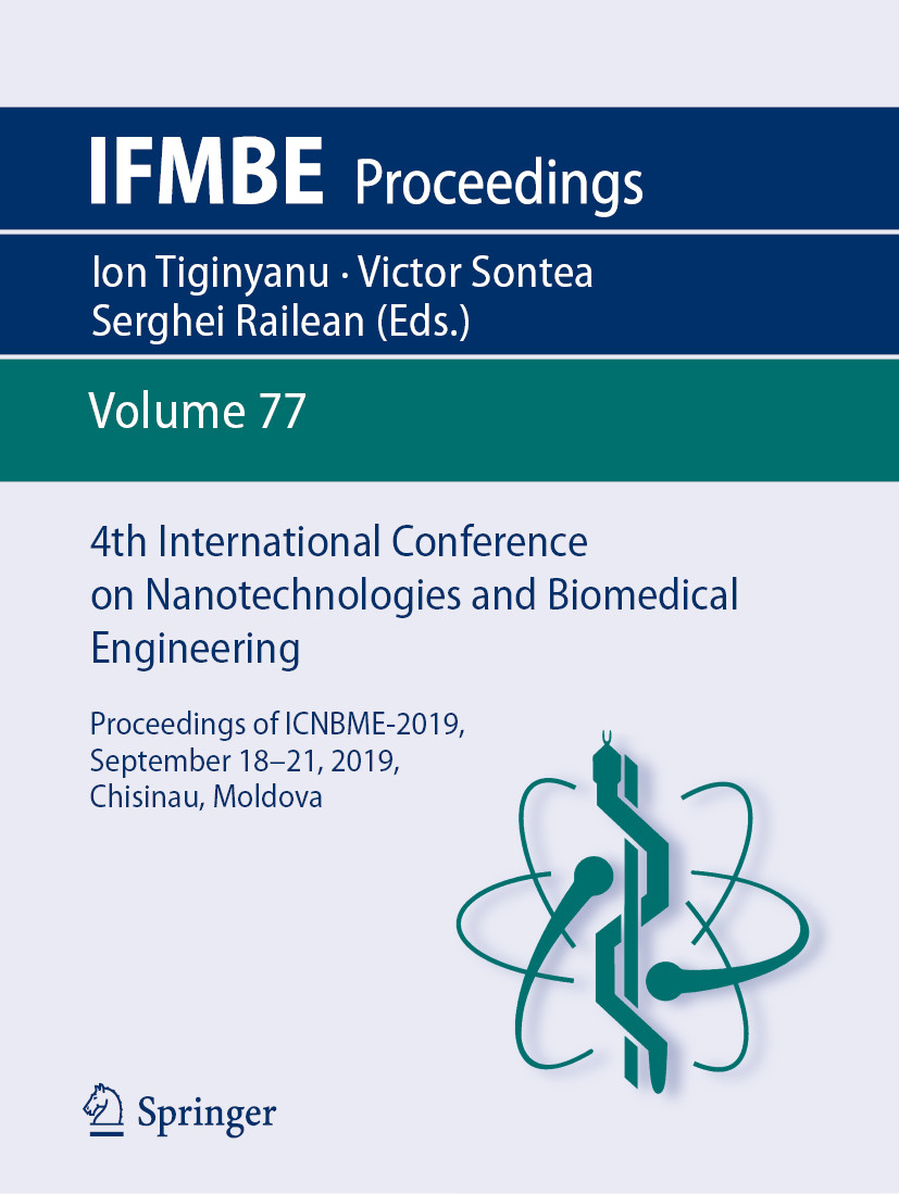 Cover 4th International Conference on Nanotechnologies and Biomedical Engineering