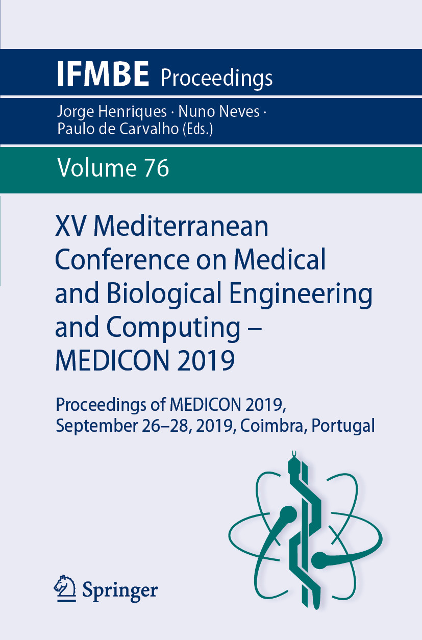 Cover XV Mediterranean Conference on Medical and Biological Engineering and Computing - MEDICON 2019
