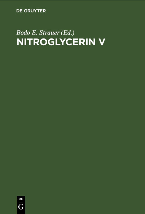 Cover Nitroglycerin V