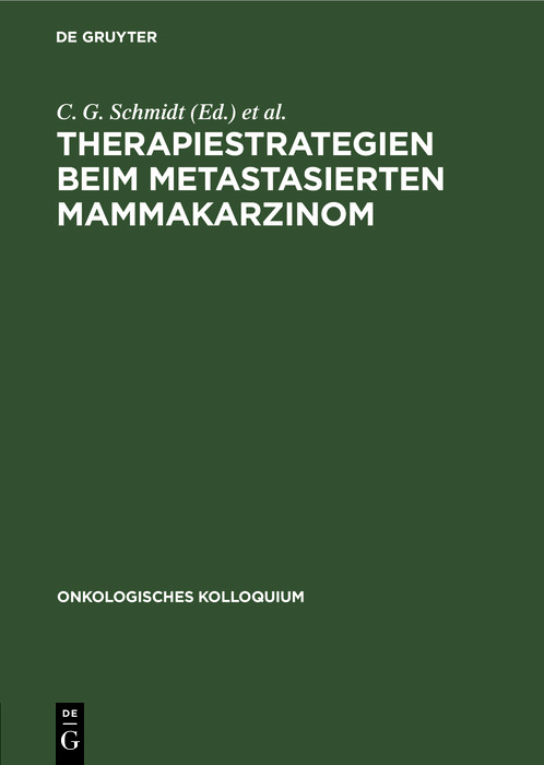 Cover Therapiestrategien beim metastasierten Mammakarzinom