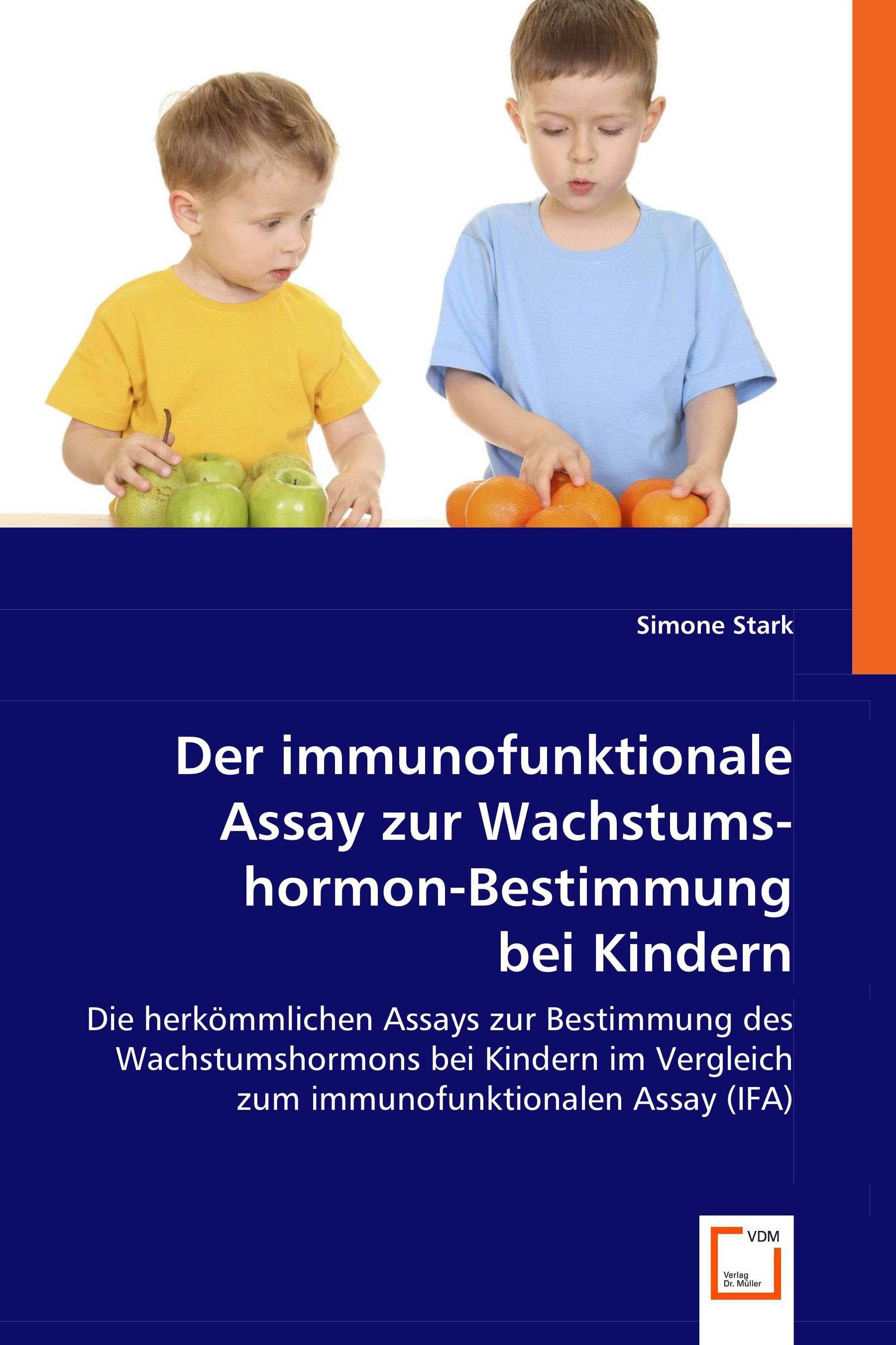 Cover Der immunofunktionale Assay zur Wachstumshormon-Bestimmung bei Kindern