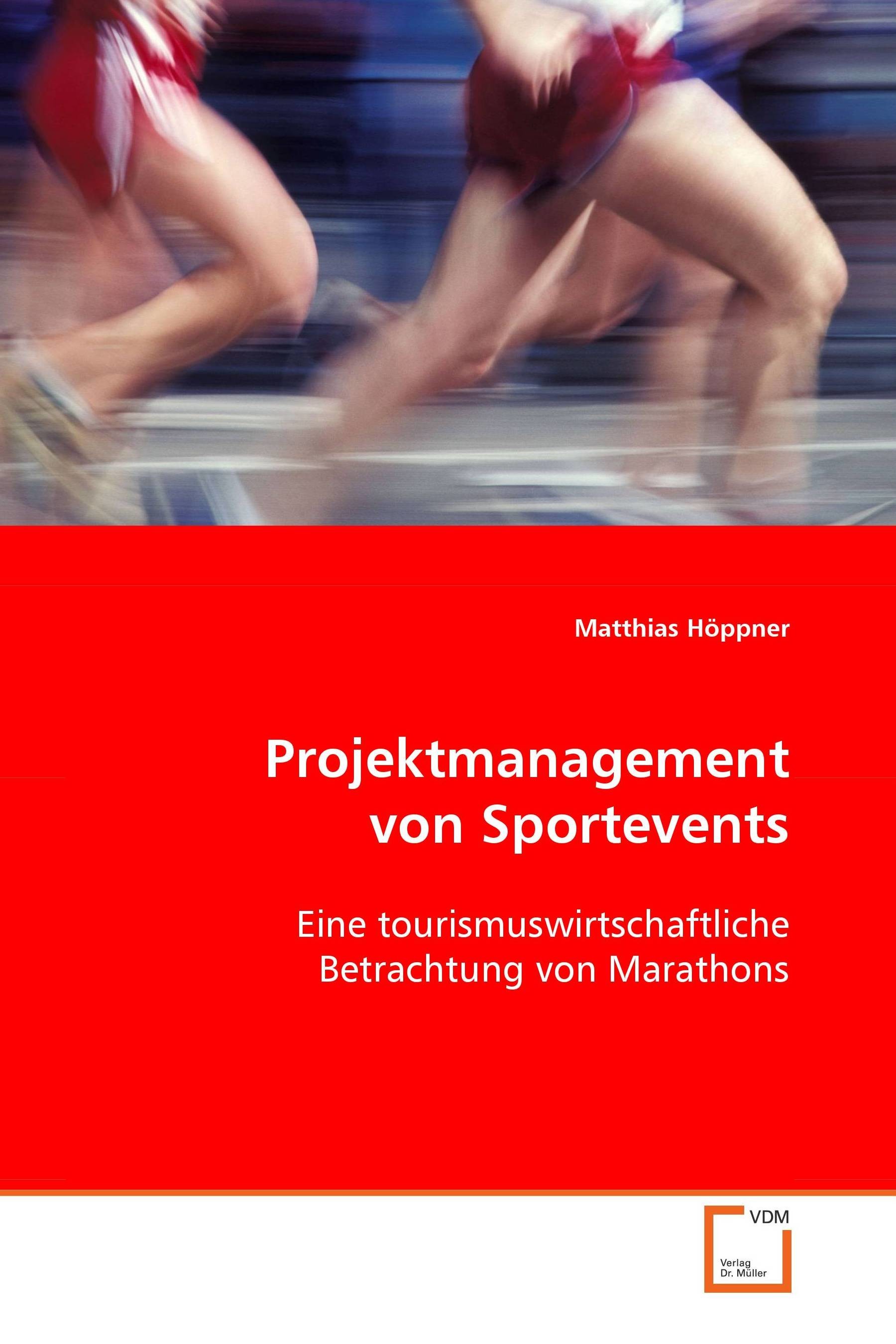 Cover Projektmanagement von Sportevents