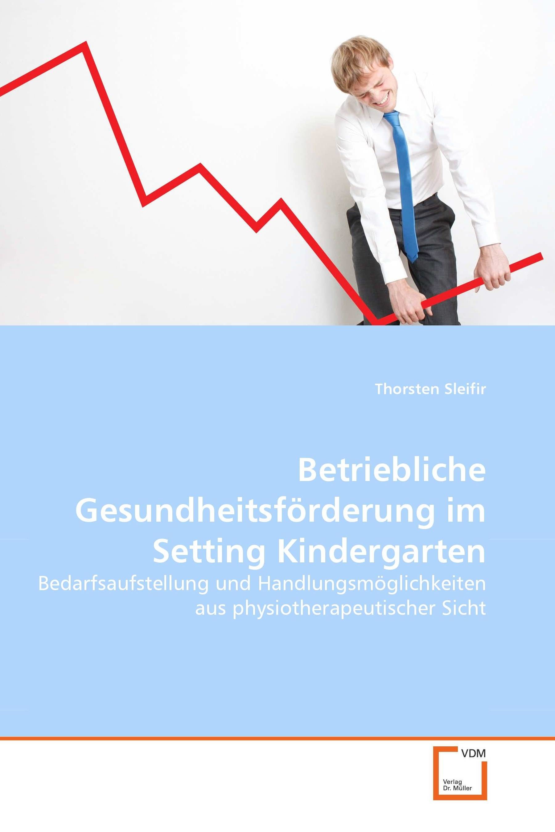 Cover Betriebliche Gesundheitsförderung im Setting Kindergarten