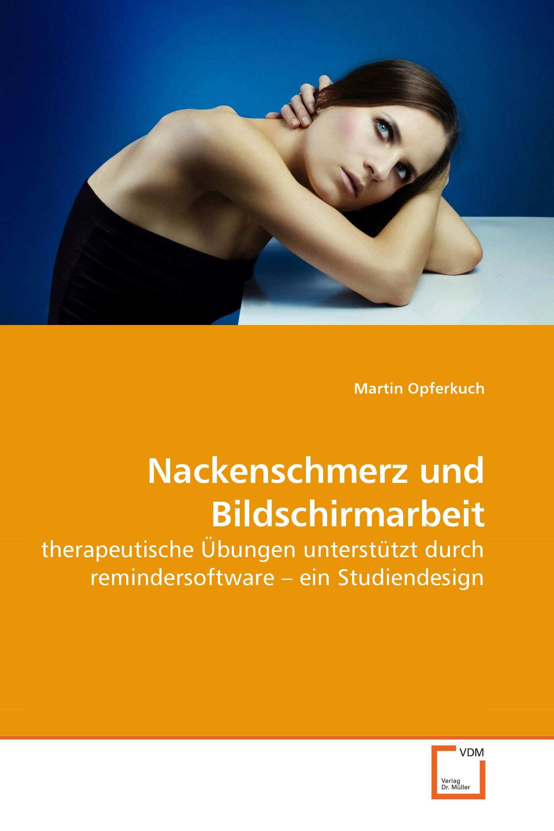 Cover Nackenschmerz und Bildschirmarbeit