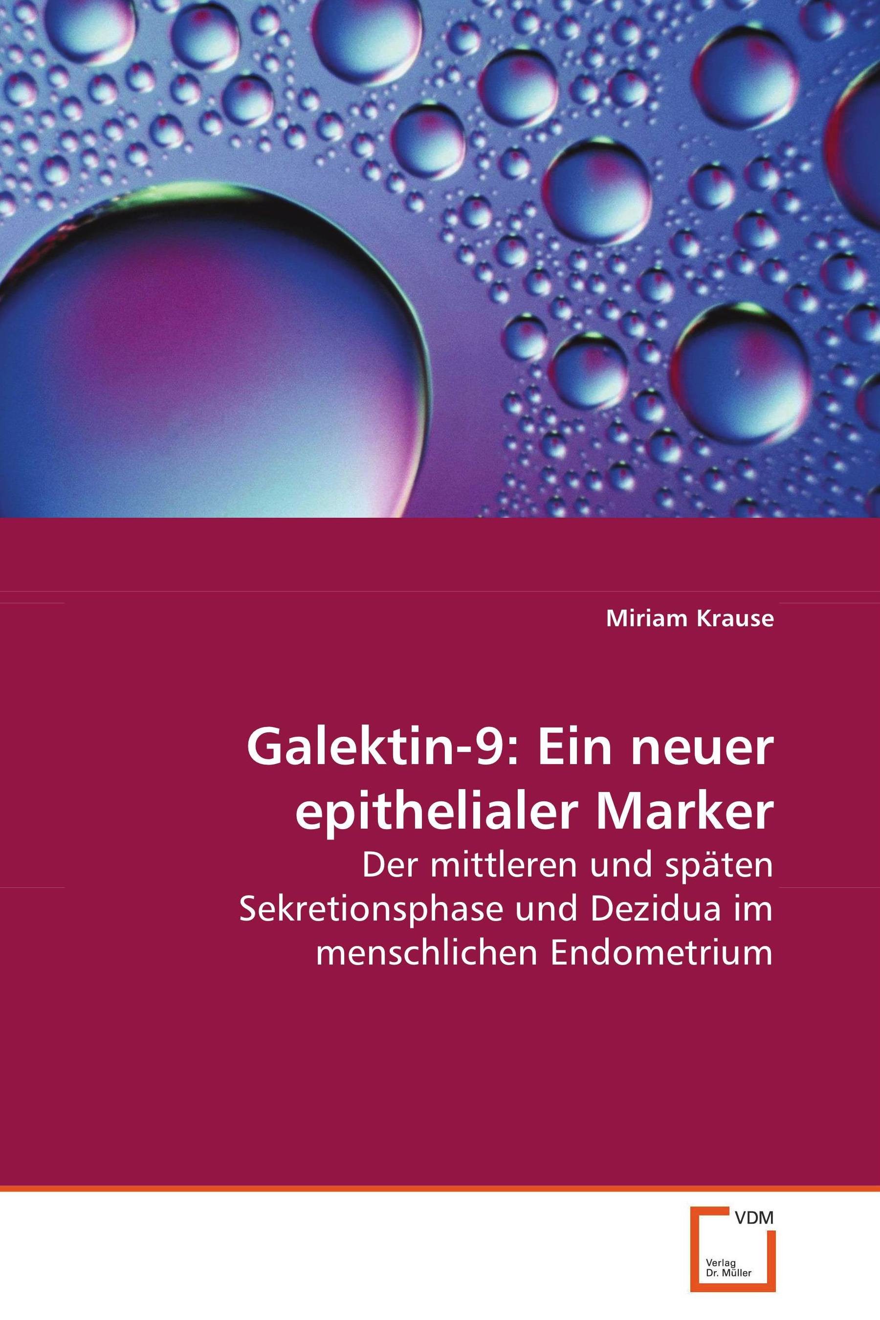 Cover Galektin-9: Ein neuer epithelialer Marker