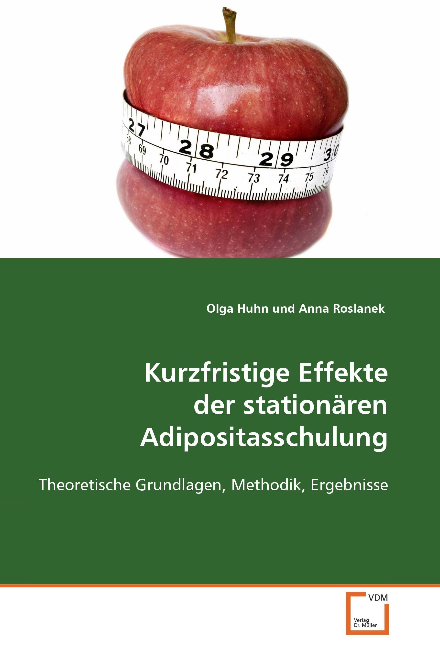 Cover Kurzfristige Effekte der stationären Adipositasschulung