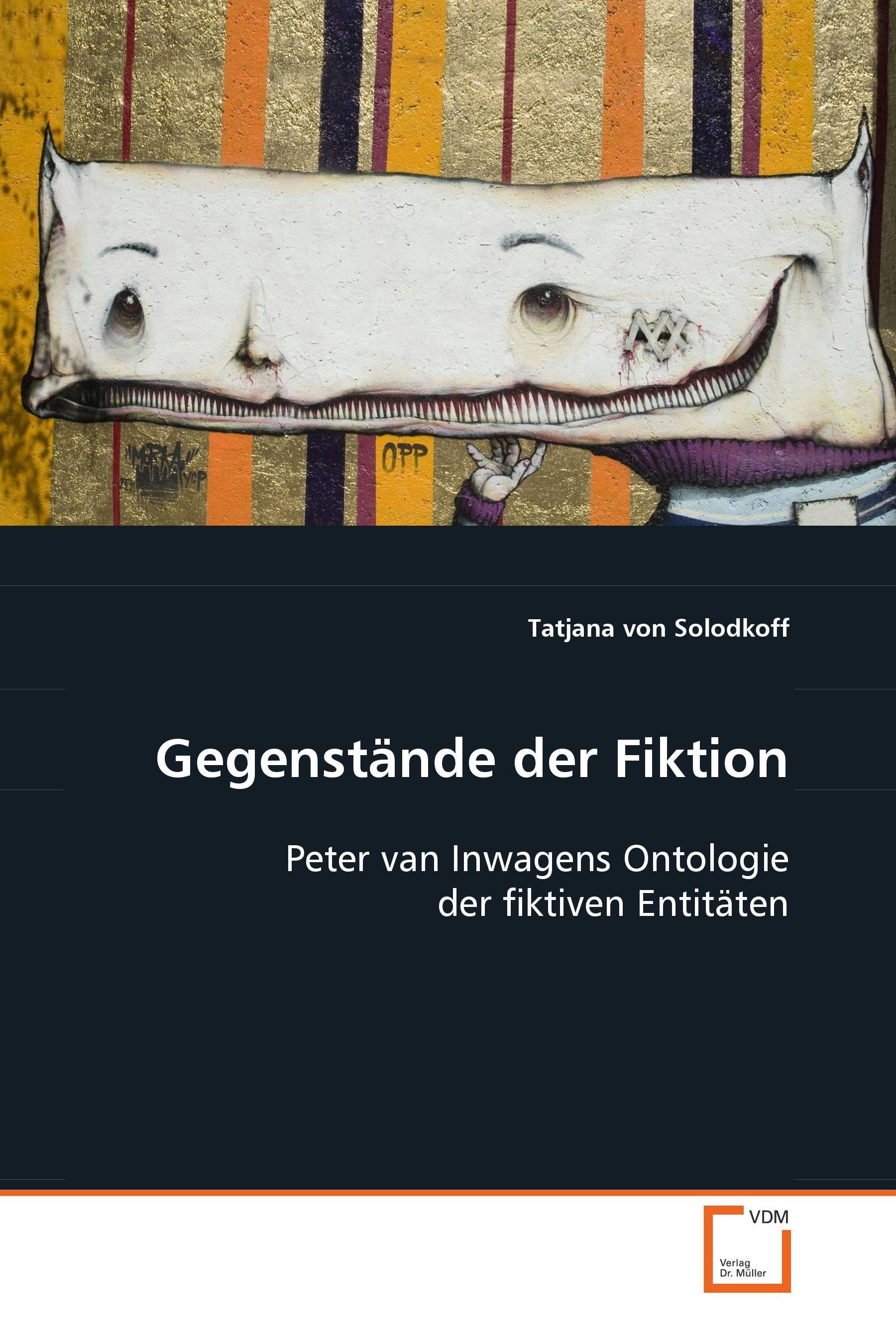 Cover Gegenstände der Fiktion
