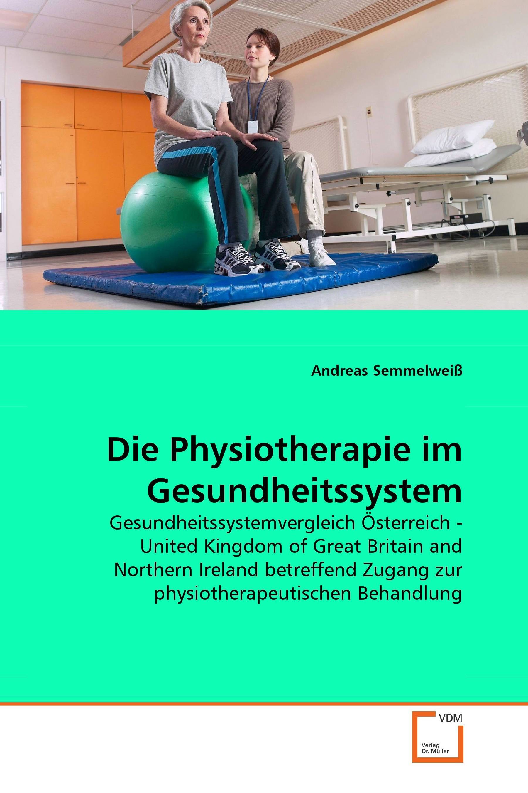 Cover Die Physiotherapie im Gesundheitssystem