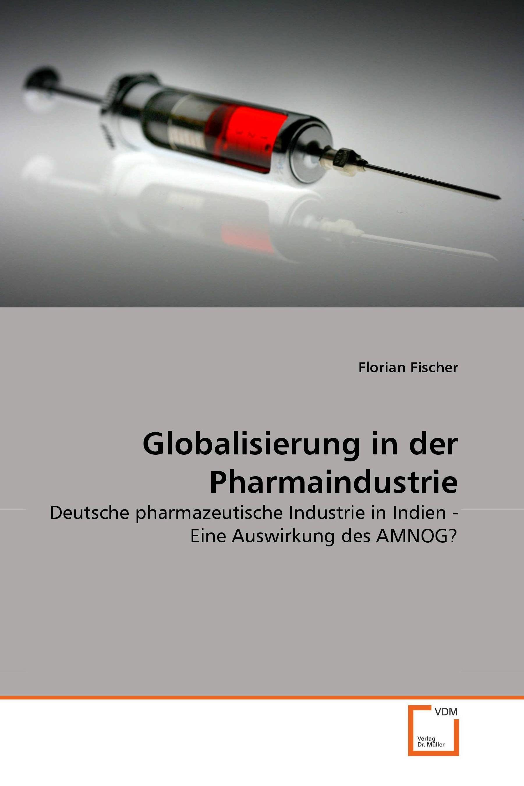 Cover Globalisierung in der Pharmaindustrie