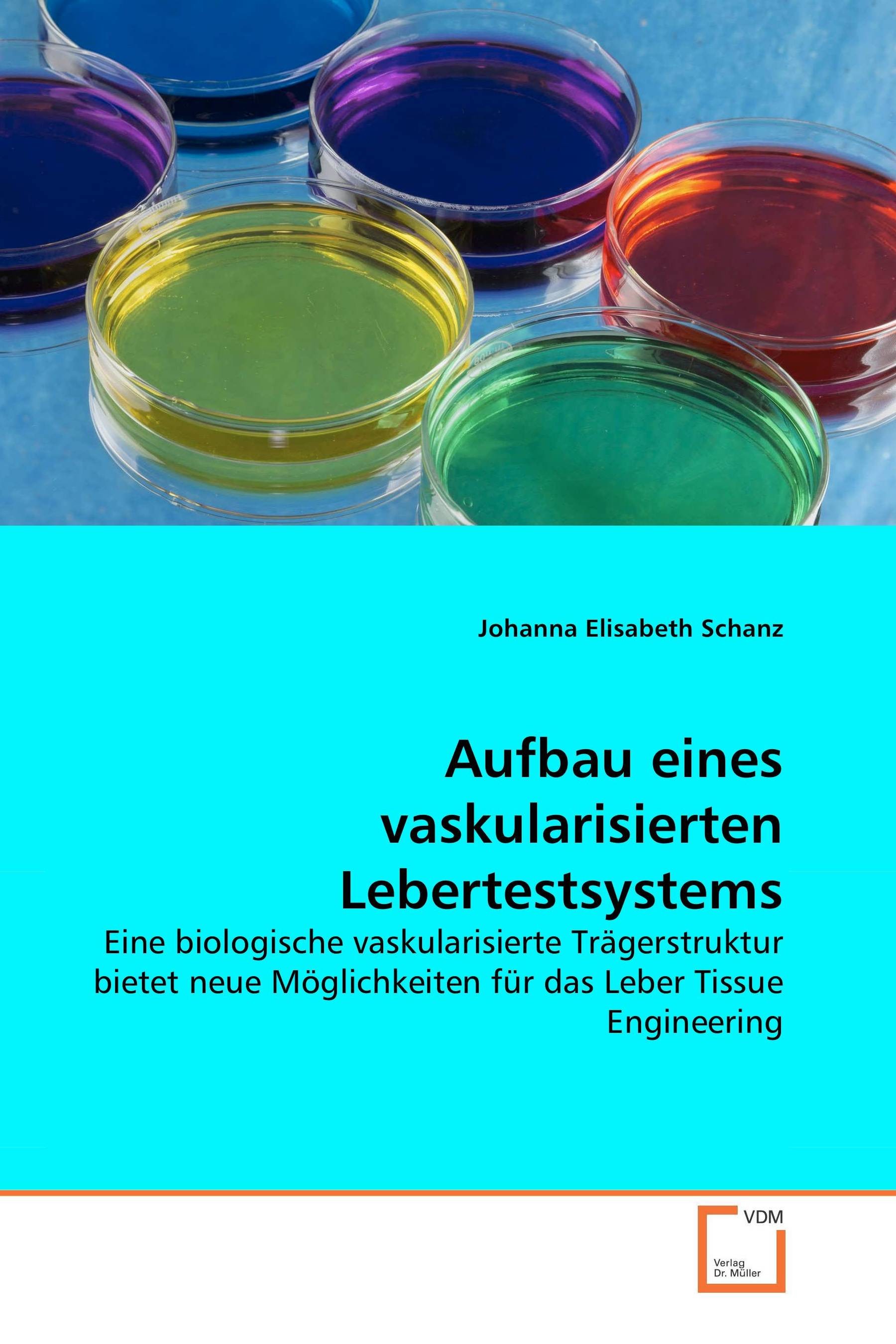 Cover Aufbau eines  vaskularisierten Lebertestsystems