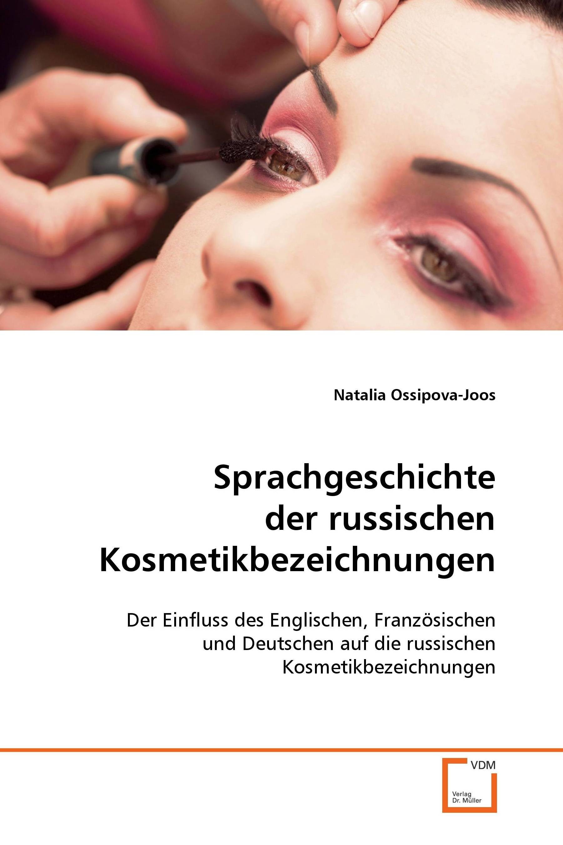 Cover Sprachgeschichte der russischen Kosmetikbezeichnungen